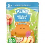 Каша Heinz овсяная молочная с персиком с 5 месяцев (200 г)