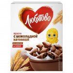 Завтрак готовый Любятово Подушечки шоколадные (250 г)
