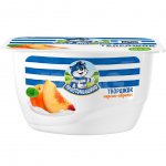 Творог Простоквашино персик-абрикос 3,6% (130 г)