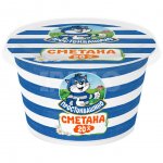 Сметана Простоквашино 20% (180 г)