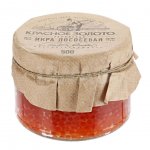 Икра лососевая Красное золото зернистая (500 г)