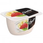 Десерт творожный Даниссимо Клубника, киви, банан 5,4% (130 г)