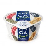 Йогурт Epica Simple Чернослив, инжир, злаки, семена чиа 1,6% (130 г)
