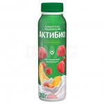 Йогурт питьевой Актибио дыня-клубника-земляника 1.5% (260 г)