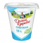 Сметана Домик в деревне 15% (300 г)