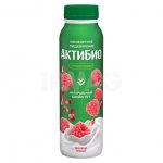 Йогурт питьевой Актибио малина-гранат 1.5% (260 г)