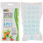 Пакеты для льда Рыжий кот с гидроклапаном 7 х 28 шт (196 шт)