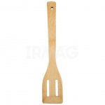 Лопатка Mallony Foresta с отверстиями из бамбука (30 х 6 см)