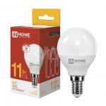 Лампа светодиодная InHome LED-Шар-VC 11W 3000К (Е14)