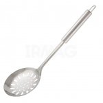 Шумовка Mallony Nimbus овальная ручка с подвесом (33,5 х 11,2 см)