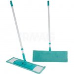 Швабра для пола Рыжий кот МОРМ3 с насадкой из микрофибры карманы (120 х 14 х 44 см)