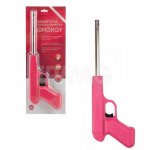 Пьезозажигалка пистолет Energy JZDD-17-R красная