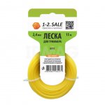 Леска для триммера нейлон круг 2,4 мм (15 м)