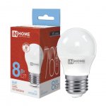 Лампа светодиодная InHome LED-Шар-VC 8W 6500К (Е27)