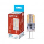 Лампа светодиодная InHome LED-JC 5Вт 12В G4 6500К (G4)