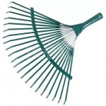 Грабли веерные 22-зуба без черенка пластичные (35 см)