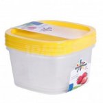Контейнер для хранения продуктов Spark Plast BioFresh 900 мл (3 шт)