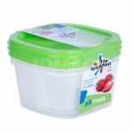 Контейнер для хранения продуктов Spark Plast BioFresh 500 мл (3 шт)