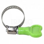 Хомут бабочка Silo червячный 21-38 мм