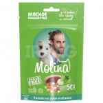 Лакомство для собак и щенков Molina для всех пород Канапе из утки и яблока (50 г)