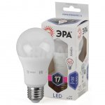 Лампа светодиодная Эра LED A60-17W-860 6000K (E27)