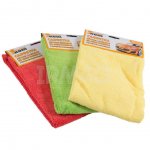 Салфетка для уборки Рыжий кот СМ-02 микрофибра супервпитывающая 40 х 40 см (1 шт)