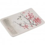 Мыльница для ванной Рыжий кот SD-S Сакура керамика