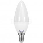 Лампа светодиодная General свеча 8W 2700K (E14)