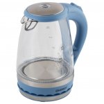 Чайник Energy E-279 стекло синий (1,5 л)
