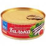 Килька в томатном соусе Добрые консервы обжаренная (240 г)