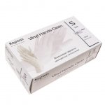 Перчатки Kapous Professional Vinyl Hands Clean Виниловые неопудренные, Прозрачные (100 шт)