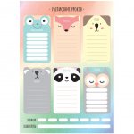 Магнитный планер ArtSpace Расписание уроков с маркером Animals А3