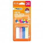 Свечи для торта праздничные Paterra (24 шт)