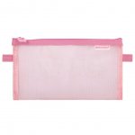Пенал-конверт Brauberg Розовый (220 x 100 мм)