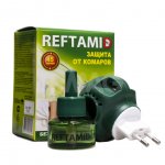 Комплект Рефтамид Жидкостной Ночей Без запаха (электрофумигатор + флакон с жидкостью)