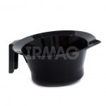 Чаша для окрашивания Dewal T-1202 с противоскользящей резинкой, черная (260 мл)