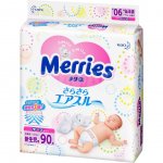 Подгузники Merries (Newborn) 0-5 кг (90 шт)