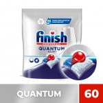 Капсулы для посудомоечной машины Finish Quantum бесфосфатные (60 шт)