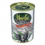 Оливки Liberitas с косточкой Черные (280 г)