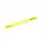 Пилка для полировки ногтей Dewal Neon прямая желтая 320/320 (18 см)