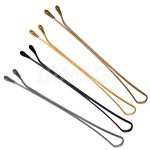 Невидимки для волос Dewal SLN60P Прямые 60 мм (60 шт)