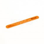 Пилка для маникюра Dewal Neon прямая оранжевая 180/180 (18 см)