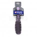 Щетка для волос Dewal New Flexi 9 рядов, туннельная, нейлоновые штифты+ натуральная щетина