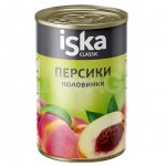 Персики Iska половинками (425 мл)