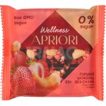 Шоколад горький Априори Wellness с кешью и клубникой (50 г) годен до 11.09.24