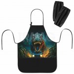 Фартук для труда Brauberg Kids Dino Chase с нарукавниками (46 х 54 см)