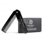 Расческа для бороды Rebel Barber Folding Beard Comb (165 мм)