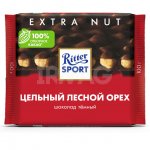 Шоколад темный Ritter Sport Extra Nut Цельный лесной орех (100 г)