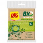 Салфетки Big City Life Bio влаговпитывающие (3 шт)