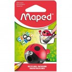 Точилка Maped Croc Croc Easy Божья коровка с контейнером